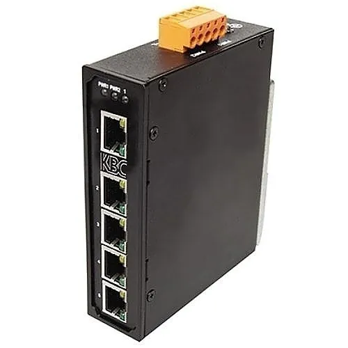 KBC Networks M5-ESUL5DA 5-Port Unmanaged Industrial Ethernet Switch