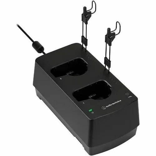 Audio-Technica ESW-CHG4AD 2-Bay Charging Station Bundle