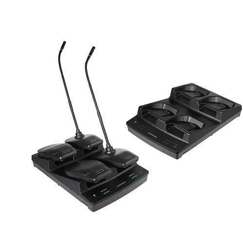 Audio-Technica ESW-CHG5AD Engineered Sound Wireless 4-Bay Charging Station with AC Adapter