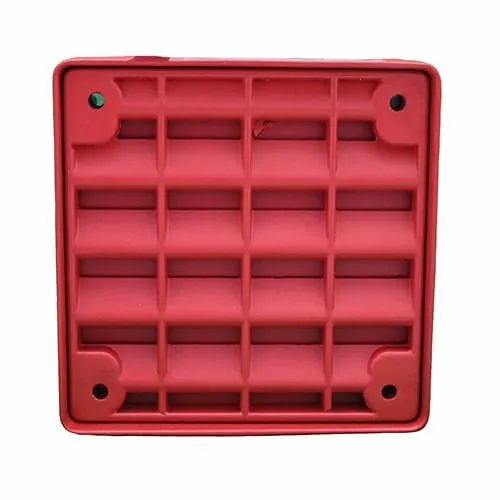 Eaton ET-1010-R ET-1010 Vandal Resistant Speaker, Surface Mount, Wall/Ceiling, 25/70V, Indoor or Outdoor, Red