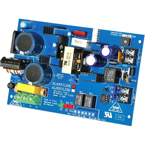 Altronix AL400ULXB2 Power Supply Charger, Single Class Output, 12/24VDC at 4A, Board (Replaces AL400ULXB)