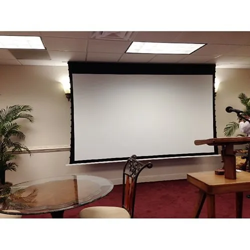 Elite Screens ETB110HW2-E8 Evanesce Tab-Tension B Series 110" Electric Projection Screen