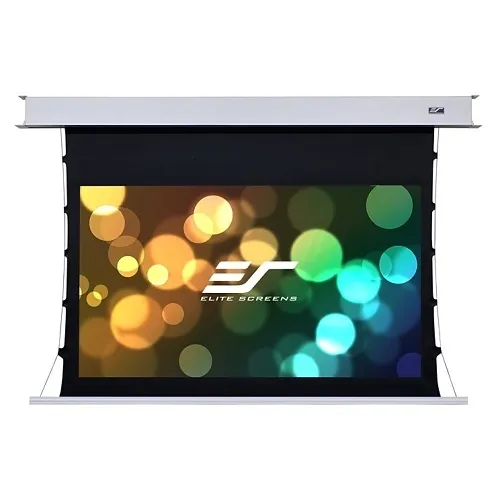 Elite Screens ETB120HW3-E8 Evanesce Tab-Tension B Series 120" CineWhite In-Ceiling Electric Recessed Projection Screen