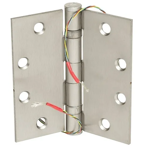 Command Access ETH8W4545 626 CH-BB79 8-Wire Power Transfer Hinge, BB79 Style, 4-1/2"x4-1/2", Satin Chrome