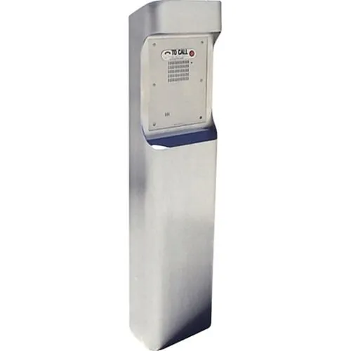 Talkaphone ETP-PM Free-Standing Pedestal Mount for ETP-500 Series, VOIP-500 Series, or VOIP-600 Series Call Station