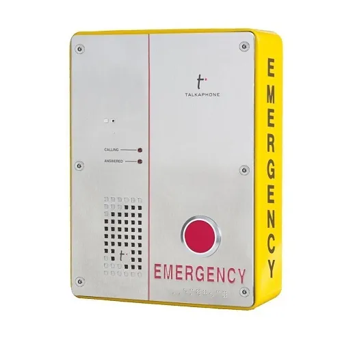 Talkaphone ETP-SM-1-DC Surface Mount with Top and Bottom Conduit Knockouts for Call Stations