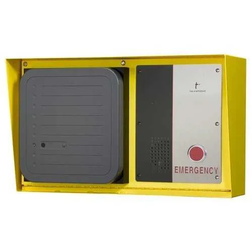 Talkaphone ETP-SMCR-CC Painted Steel Surface Mount, Custom Painted Hooded Mount Accessory