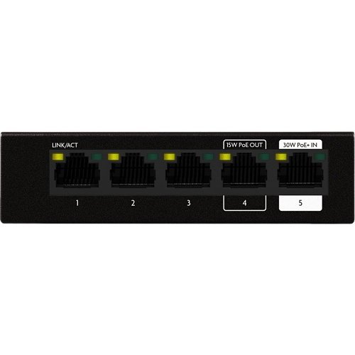 Luxul SW-100-05PD 5 Port Unmanaged PoE+ Switch With POE Passthrough