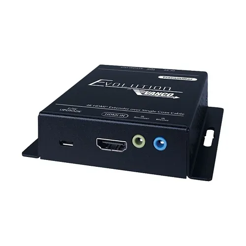 Evolution EV4K2004 4K HDMI Extender over Single Coax Cable with Bi-directional IR