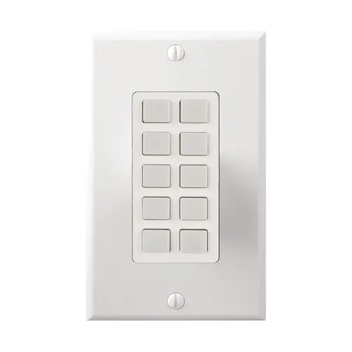 Vanco EVCTL10B 10-Button Programmable Control Keypad