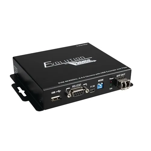 Evolution EVEXFBRK1 Evolution HDMI Extender Over Fiber with KVM USB Pass-Through