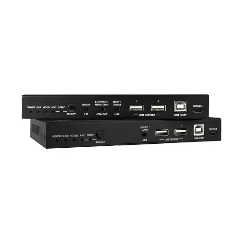 Evolution EVEXHDB3 Uncompressed 4K HDBaseT Extender with eARC, KVM, PoH and Ethernet