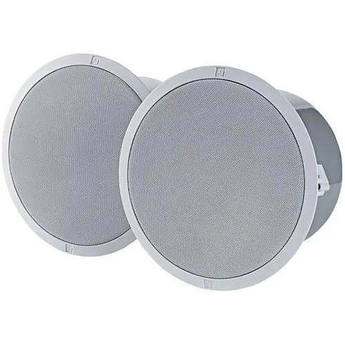 Electro-Voice EVID-C6.2 6.5" Two-Way Ceiling Loudspeaker, Pair, White