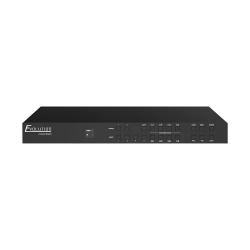 Vanco EVMX42MV 4K 4x2 Seamless Audio and Video Matrix with Multiview