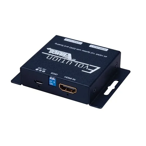 Evolution EVSP12SC 4K HDMI 1�2 Splitter with EDID and Scaling