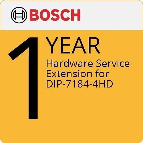 Bosch EWE-7184S4H-IW DIP 7184 4HD Service Extension, 12-Months Warranty