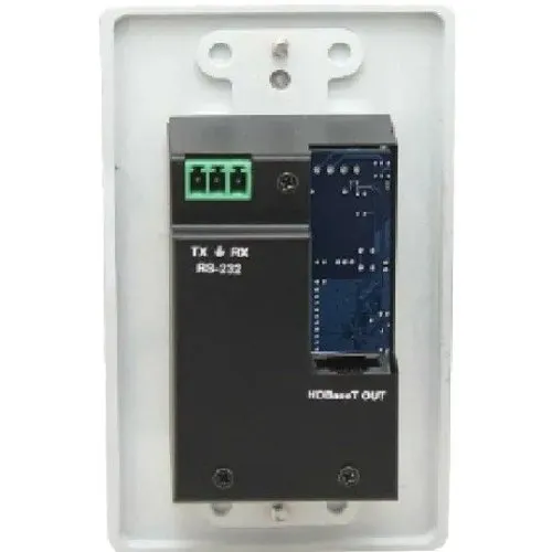 Hall EX-4KU USB and 4K HDMI with HDBaseT 2.0 Extension on a Single Gang Wall-Plate