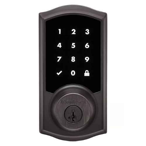 Kwikset 99180-002 Home Connect 918 Z-Wave LR Smart Lock, Traditional Style, Venetian Bronze