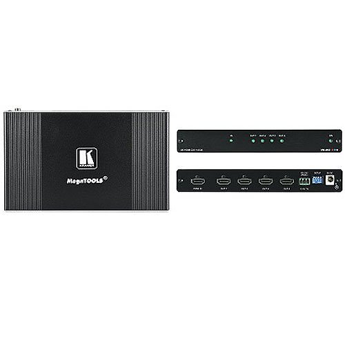 Kramer 10-80408090 VM-4H2 1:4 4K HDR HDMI Distribution Amplifier