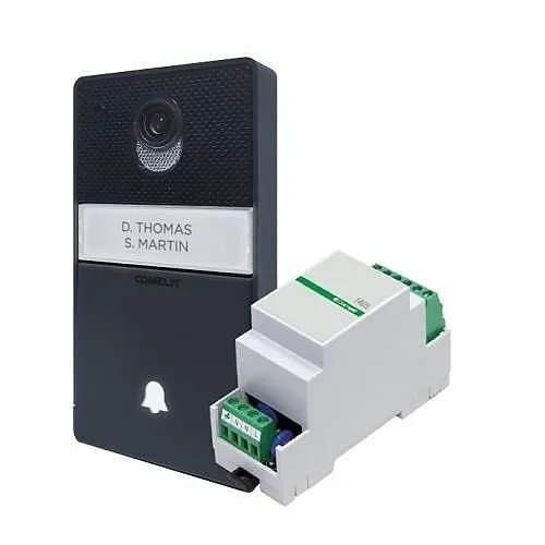 Comelit EX-BSB Bello Serie Expansion Doorbell Panel with Switching Device Kit, SB2, IP54