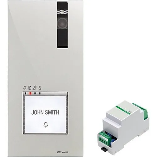 Comelit EX-DSQE Mechanical Quadra Door Entry Panel Kit Unit and Switcher