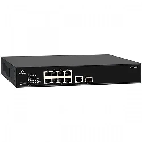 EtherWAN EX19082A Unmanaged 10-Port Gigabit PoE Ethernet Switch