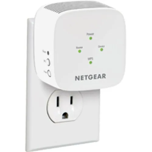 Netgear EX3110-100NAS AC750 Dual-band Wi-Fi Range Extender, 750Mbps, Wall-plug, External Antenna