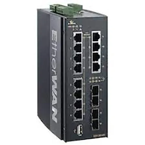 EtherWAN EX78922E-0VB EX78900E Series Hardened Managed 10 to 16-Port Gigabit PoE Ethernet Switch