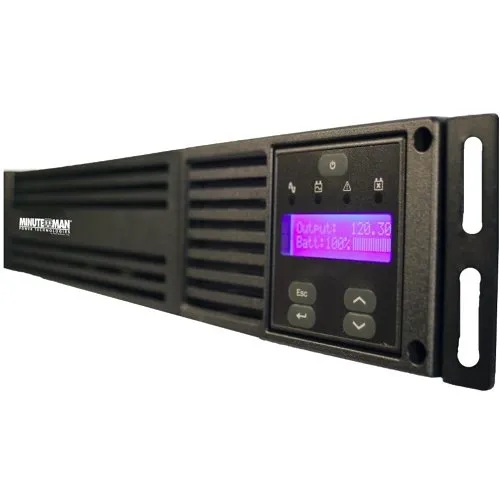 Minuteman EXR1500RT2U EXR Series Line Interactive UPS,1.5KVA/1350W, 2U RMS