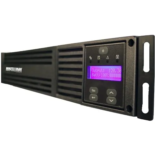 Minuteman EXR2000RT2U EXR Series AVR Line Interactive UPS, 2KVA/1800W, 2U RMS