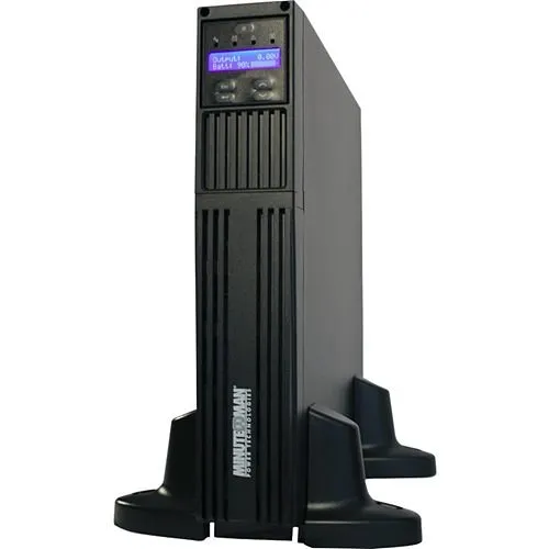 Minuteman EXR750RT2U EXR Series Line Interactive UPS, 750VA/675W, 2U RMS