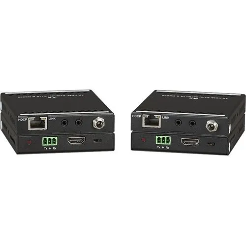 Kanex EXT-HDBT70C 4K/30 HDMI Extender Over HDBaseT, Video Extender Transmitter/Receiver, Black