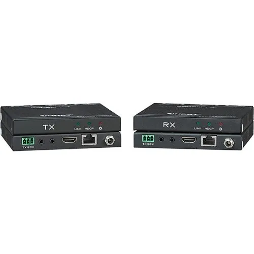 Kanex EXT-HDBT70M Ultraslim 4K, 60 HDMI Extender Over HDBaseT- 230' (70m), Video Extender Transmitter/Receiver, Black