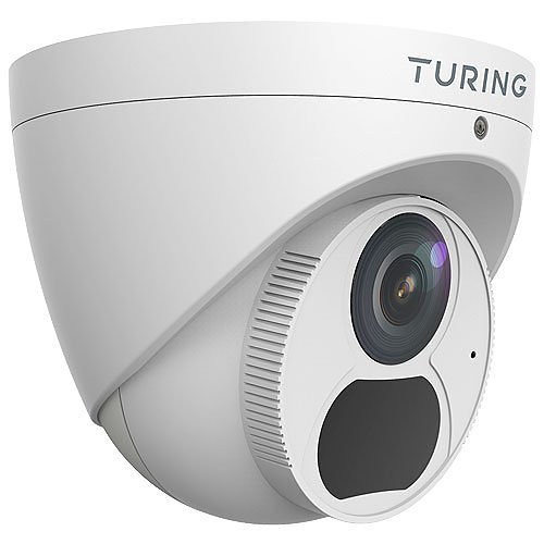 Turing Video TP-MED5M28 SMART Series TwilightVision 5MP IR Turret IP Camera, 2.8mm Lens