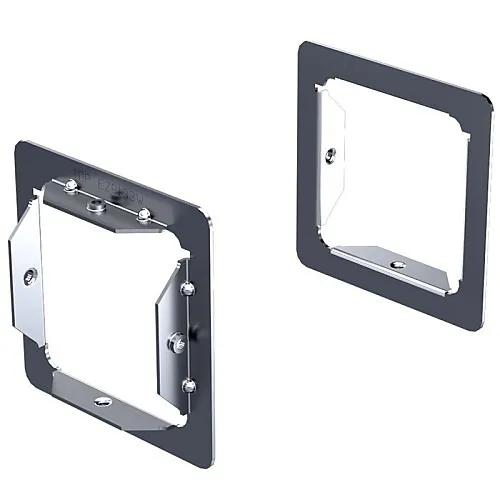 Specified Technologies EZP133W EZ Path Series 33 Fire Rated Pathway Square Wall Plate with Label