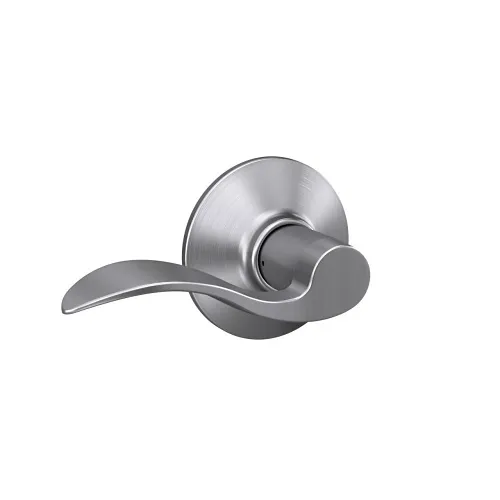 Schlage F10-ACC-626 Accent Lever Hall and Closet Lock, Satin Chrome