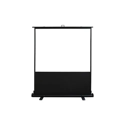 Elite Screens F110NWX2 EZCinema 2 Manual Floor Projection Screen, Polyurethane