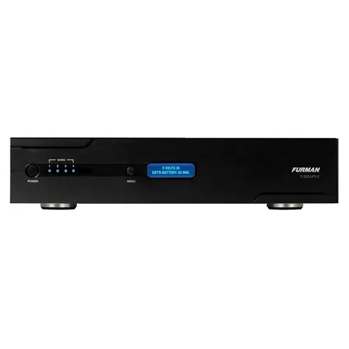 Furman F1500-UPS E Rack Mount Uninterruptible Power Supply 1500VA, Black