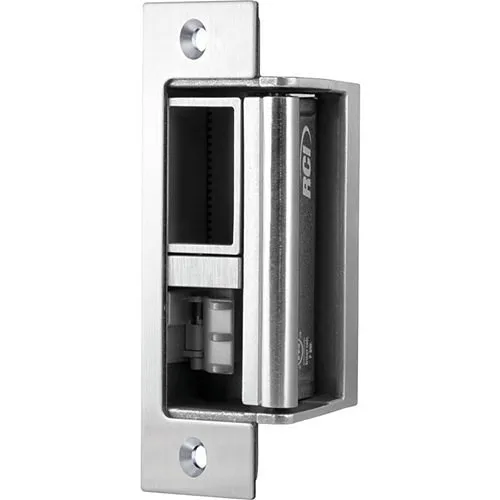 RCI F2164 2 Series All-in-One Fail Secure Electric Strike, Fire Rated, Stainless Steel
