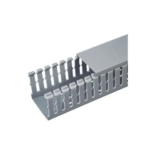Panduit F2X4LG6 Panduct Base Wiring Duct, Gray