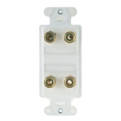 Pass & Seymour F9005-WH Universal Dual Speaker Strap, White