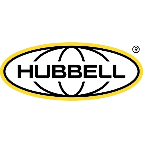 Hubbell FANSTDMPGN6 Screw Mount Fiber Adapter, ST Duplex Zircon Sleeves, 6-Pack, Green