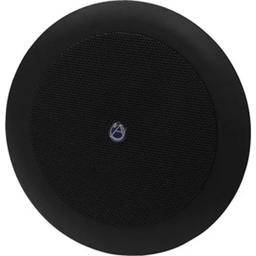AtlasIED FAP40T-B  4" In-Ceiling Speaker with 16W 70V, 100V Transformer and Ported Enclosure, Black