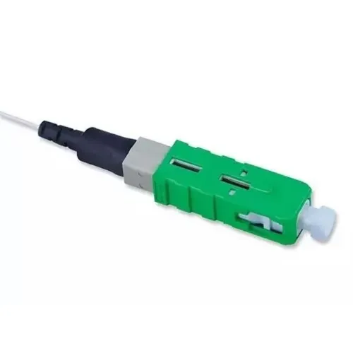 AFL FAST-SC-SMAU-6 FASTConnect Field-Installable Connector, Single-Mode, APC-AU, Green