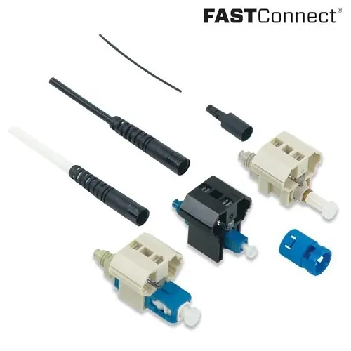AFL FAST-ST-SM-100 FASTConnect SM 900um ST/ZR Connectors, 100-Pack