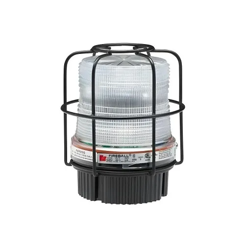 Federal Signal FB2LEDX-012-024C FB2LEDX Series Fireball  Hazardous Location LED Warning Light, 12-24VDC, Clear