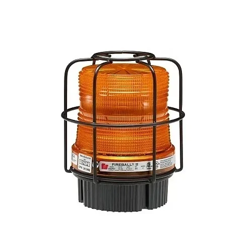 Federal Signal FB2LEDX-120-240A FB2LEDX Series Fireball Hazardous Location LED Warning Light, 120/240V AC, Amber