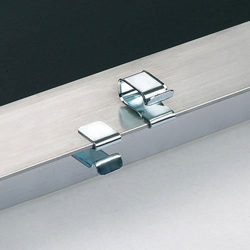 Arlington SC100 Plated Spring Steel Wire Clip, Silver