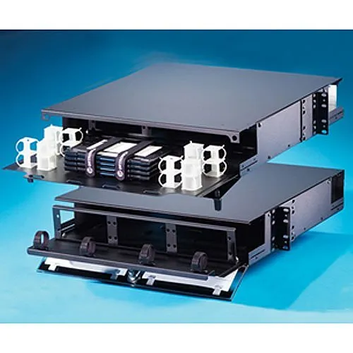 Ortronics FC02U-C 2U Rack Mount Fiber Cabinet for Combination Patch/Splice Applications