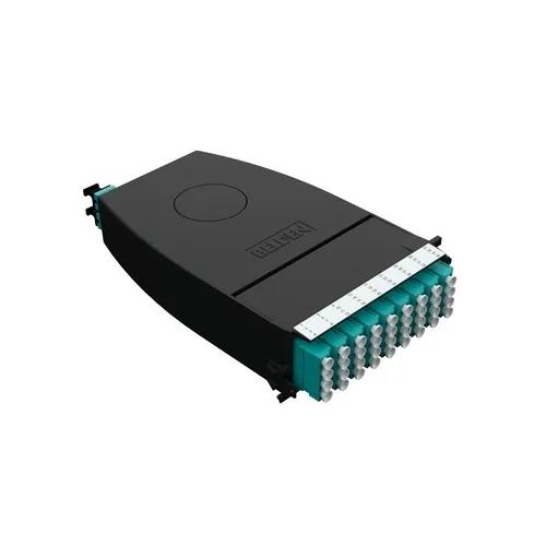 Belden FC3H18LDMF 18-Ports FX Ultra High Density Cassette OM3, LC Duplex to 3-Port MPO-12 Female